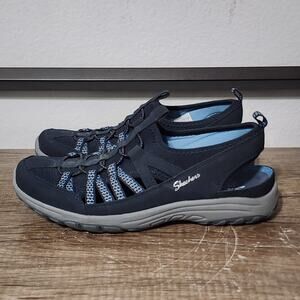 Skechers Reggae Fest 2.0 What A View Women's Fisherman Sandals Shoes Size 8.5